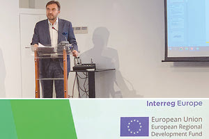 O Γιώργος Αλεξάκης, στο πλαίσιο της 5ης Τεχνικής Συνάντησης του έργου CLEAN «Καινοτομία και ανοικτή καινοτομία για τις Περιφέρειες Χαμηλού Άνθρακα»