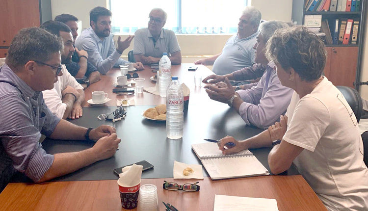 Σύσκεψη για τα Λινοπεράματα με τη συμμετοχή του δήμαρχου Μαλεβιζίου Μενέλαου Μποκέα