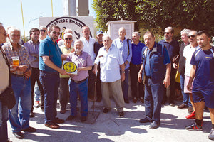 Όλη η οικογένεια του Εργοτέλη βρέθηκε στο Μαρτινέγκο για να τιμήσει τον Ανδρέα Σπλίνη