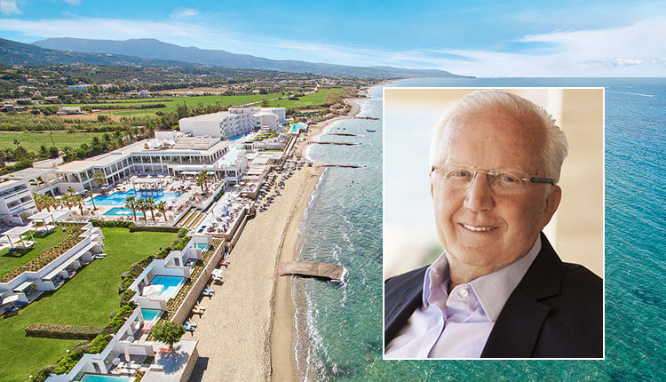 Το Lux Me White Palace στο Ρέθυμνο ανανεώνεται διαρκώς με εμπλουτισμένο προϊόν και νέες υποδομές και ο πρόεδρος και ιδρυτής του Ομίλου Νίκος Δασκαλαντωνάκης
