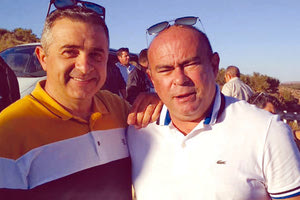 Χρονάκης και Παπαδάκης στο ματς του Αστριτσίου