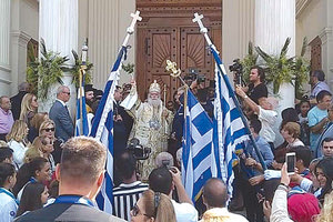 Θυρανοίξια σε κλίμα κατάνυξης στον ιστορικό ναό Κωνσταντίνου και Ελένης στο Κάιρο