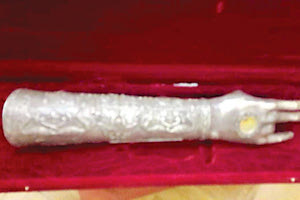 τα ιερά λείψανα του Αγίου Ιωάννη του Προδρόμου για τα 350 χρόνια που εορτάζει η Αρμένικη Εκκλησία από την ίδρυσή της στο Ηράκλειο