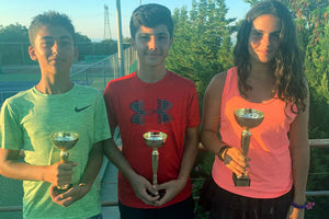 Οι Καρακώστας, Μπουνάκης και Λαμπράκη του «ΗΡΑΚΛΕΙΟ» Ο.Α.Α στο τένις