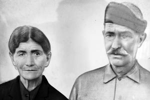 Ο Ιωάννης Μαρής και η γυναίκα του Μαρία (το γένος Μαυράκη)