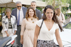 από το Ηράκλειο η υφυπουργός Πρόνοιας και Κοινωνικής Αλληλεγγύης Δόμνα Μιχαηλίδου