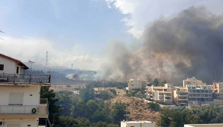επιχείρησε να βάλει φωτιά χθες στα Τρία Μοναστήρια Ρεθύμνου.