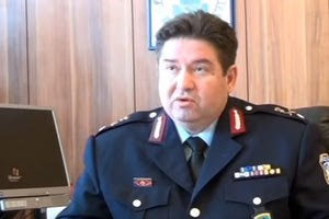 Ο αρχηγός της ΕΛ.ΑΣ. Μ. Καραμαλάκης