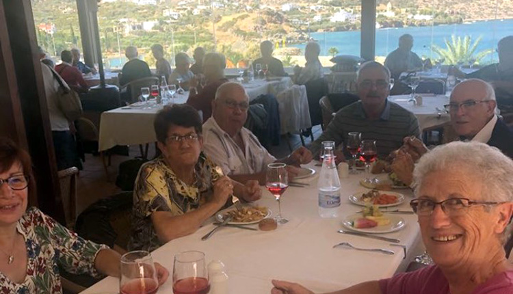 Λίγο μετά τη χθεσινή άφιξή τους στο ξενοδοχείο του Αγίου Νικολάου