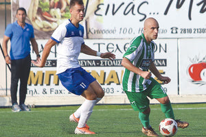 Ο ΠΟΑ χθες στο Ατσαλένιο με τον Ρεθυμνιακό