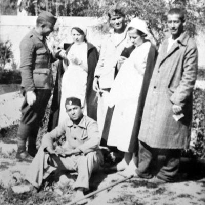 Ο λοχίας Ευάγγελος Τσαγκαράκης, γιος του Δημητρίου, παγόπληκτος του Ελληνοϊταλικού πολέμου