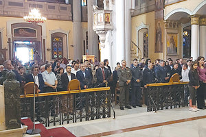 Από την δοξολογία στον Άγιο Μηνά