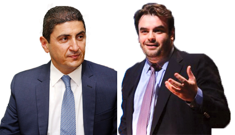O Ypoyrgos Pshfiakhs Diakybernhshs K Kyriakos Pierrakakhs Kai O Yfypoyrgos A8lhtismoy K Leyterhs Aygenakhs Patris