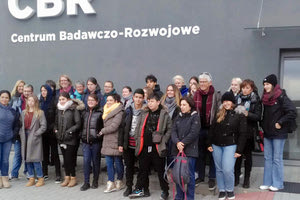 Έξω από το εργαστήριο Nowy Factory στο Warzyce