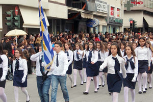 Μαθητική παρέλαση 28ης Οκτωβρίου