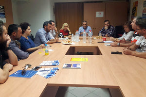 σύσκεψη πραγματοποιήθηκε στα γραφεία της ΟΕΒΕΝΗ, με εκπροσώπους εργαζομένων και εργοδοτών