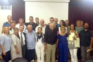 Γυμναστές που συμμετείχαν στο ευρωπαϊκό συμπόσιο που έγινε στα Μάλια