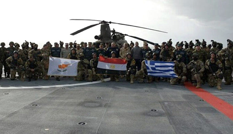 Η διακλαδική άσκηση Ελλάδας-Αιγύπτου, με την επωνυμία «ΜΕDUSA9»