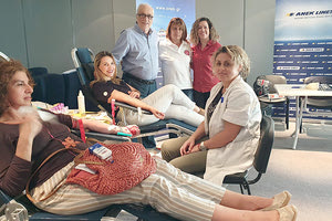 14η Εθελοντική Αιμοδοσία στα κεντρικά γραφεία της ΑΝΕΚ LINES