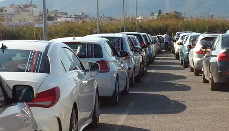 Αυτοκινητοπομπή στην κινητοποίηση του “SOS ΒΟΑΚ