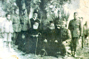 31 Οκτωβρίου 1940, Νεάπολη Λασιθίου. Επίστρατοι Κρήτες στρατιώτες