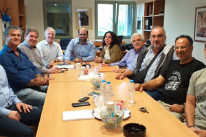 Συνάντηση με τον καλλιτεχνικό διευθυντή του Πολιτιστικού και Συνεδριακού Κέντρου Ηρακλείου κ. Μύρωνα Μιχαηλίδη είχε αντιπροσωπεία της Ηράκλειας Πρωτοβουλίας