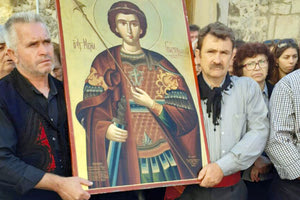 Η Γέργερη γιόρτασε τον προστάτη της, Άγιο Γεώργιο τον Μεθυστή