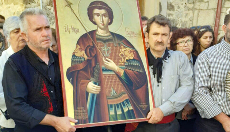 Η Γέργερη γιόρτασε τον προστάτη της, Άγιο Γεώργιο τον Μεθυστή