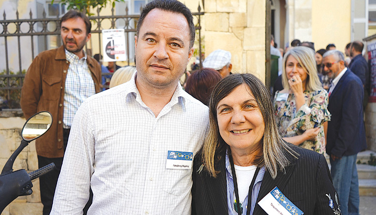 Ο επικεφαλής της ΔΚΜ Μιχάλης Γολοβάνης