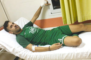 Ο Καλεμάκης στο κρεβάτι του πόνου