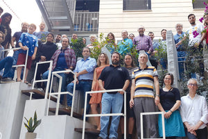 Οι επιστήμονες του MixlTiN και του ΕΛΚΕΘΕ που συμμετέχουν στο πρόγραμμα στη συνάντηση που είχαν στο ξενοδοχείο Ατλαντίς, στο Ηράκλειο