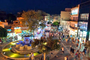 κίνηση στο κέντρο της πόλης