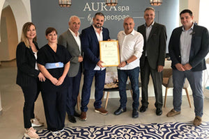 διάκριση για το  ξενοδοχείο  “Anemos Luxury Grand Resort - Aegeo SPA” στην ένατη απονομή των ετήσιων διεθνών  βραβείων “World Luxury Spa Awards 2019”, το οποίο τιμήθηκε με το βραβείο  “Luxury Resort Spa – Continent Winner (Europe)