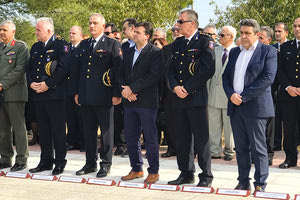 τελετή για τους πεσόντες στο καθήκον πυροσβέστες και στις εγκαταστάσεις της 3ης ΕΜΑΚ