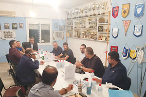 Σύσκεψη που πραγματοποιήθηκε για το σκέπαστρο του Ηροδότου