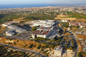 Οι χώροι του Πανεπιστημίου Κρήτης στις Βούτες