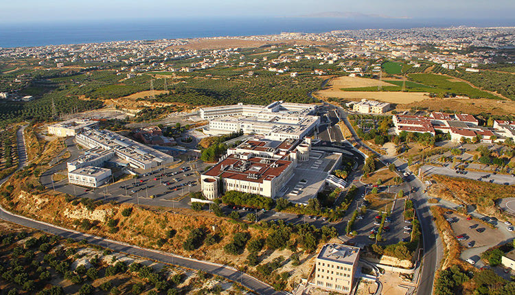 Οι χώροι του Πανεπιστημίου Κρήτης στις Βούτες