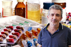 Ο πρόεδρος των φαρμακοποιών Γιάννης Τσικανδηλάκης