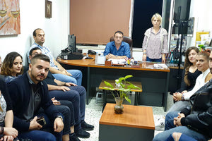 Συνάντηση πραγματοποιήθηκε μεταξύ του προεδρείου του ΕΚΗ, της δ/ντρια του ΕΦΚΑ Εσταυρωμένου κ. Παρασκευής Κρικέλη