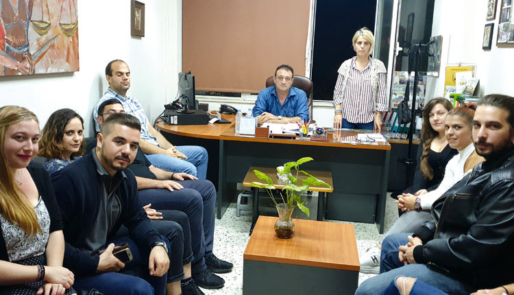 Συνάντηση πραγματοποιήθηκε μεταξύ του προεδρείου του ΕΚΗ, της δ/ντρια του ΕΦΚΑ Εσταυρωμένου κ. Παρασκευής Κρικέλη