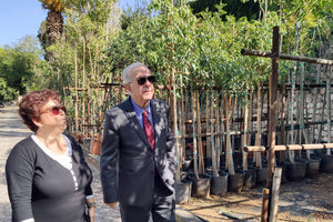 το σχέδιο της Λότζια για φύτευση περισσοτέρων από  1.000 νέων δέντρων σε περιοχές του Ηρακλείου.