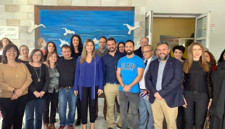 Από την επίσκεψη της υφυπουργού στον Δήμο Μινώα Πεδιάδος