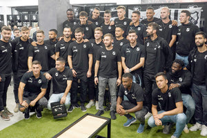 Οι παίκτες του ΟΦΗ έδωσαν “το παρών” χθες στα εγκαίνια της μπουτίκ στο γήπεδο