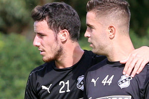 παίκτες ΟΦΗ στο προπονητικό δίτερμα με τον ΠΟΑ