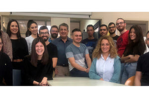 Η ερευνητική ομάδα με επικεφαλής τον κ. Κουτσολέλο