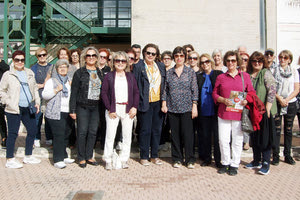 Από την ξενάγηση με την εθελόντρια ξεναγό κ. Αθηνά Κυριακάκη-Σφακάκη