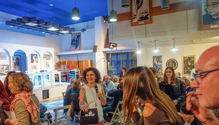 από την παρουσίαση του “Ημερολογίου” της Μαρίας Αλατζόγλου
