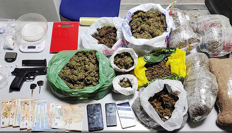Τα ναρκωτικά που κατασχέθηκαν στα Χανιά