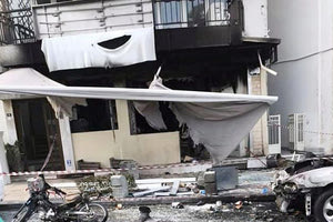 Η καταστροφική πυρκαγιά που εκδηλώθηκε χθες τις πρώτες πρωινές ώρες σε ισόγειο κατάστημα εστίασης στο κέντρο του Ηρακλείου