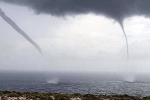 Οι εντυπωσιακοί υδροσίφωνες της Κάτω Ζάκρου που έφερε ο «Γηρυόνης»